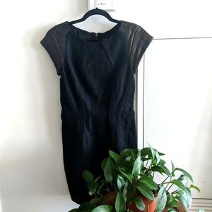 Rag & Bone wool+leather dress